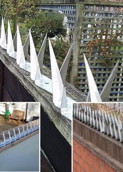 residential-fencing-spike-strips.jpg SRS Security, razor wire, wall spikes, electric fence, vibricate wall extensions